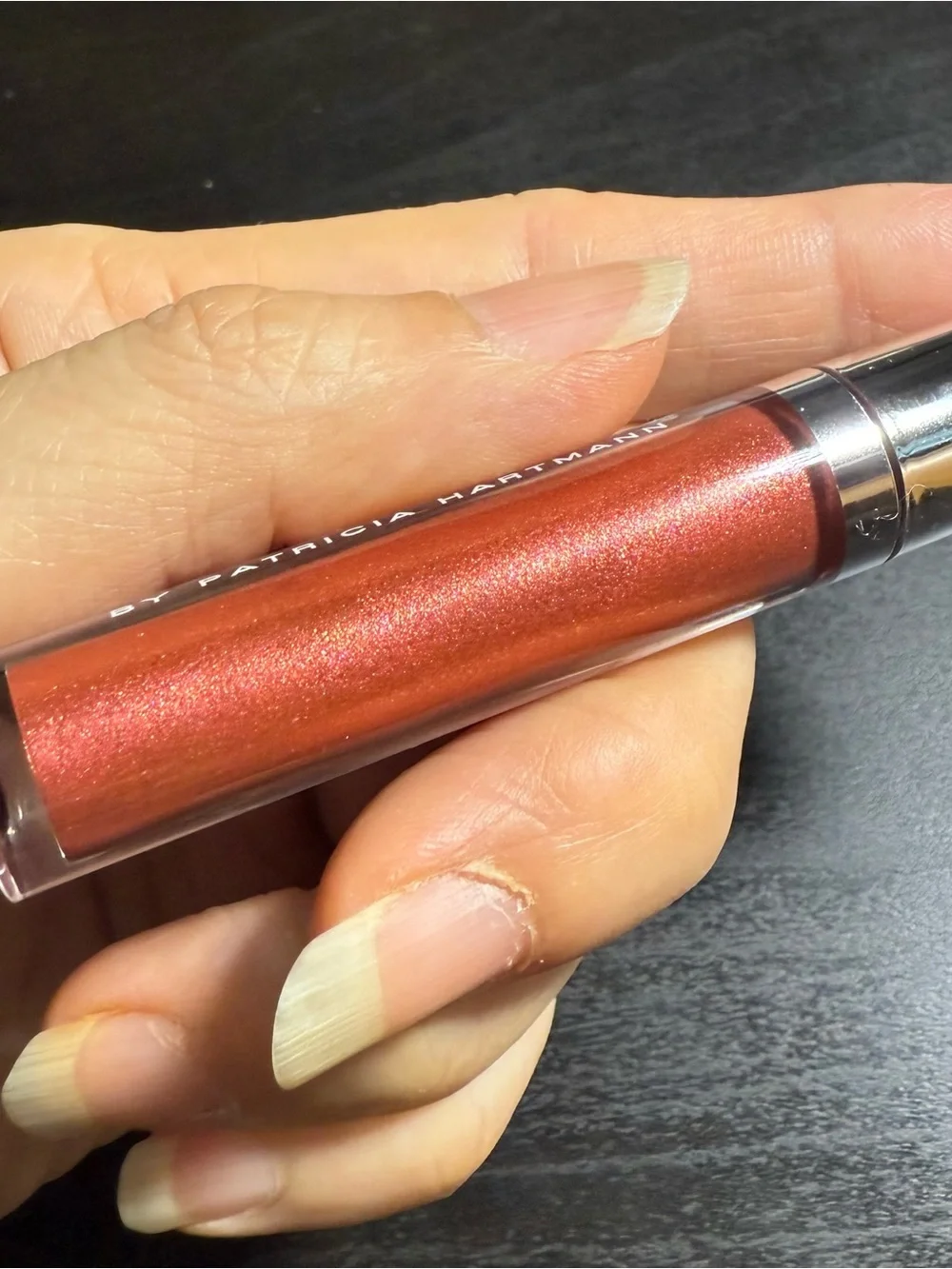 Runway Rogue Pearl Glam Liquid Lipstick by Patricia Hartmann — Day Rate